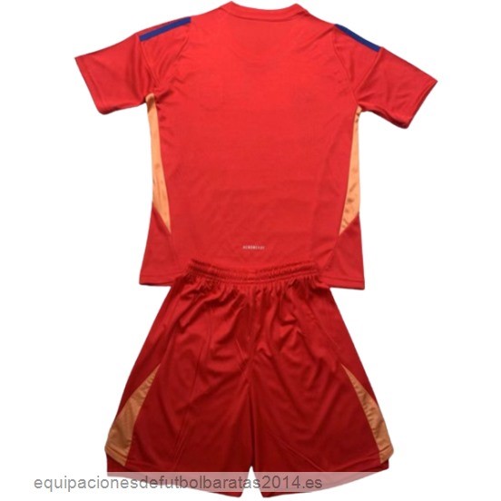 Nuevo Portero Conjunto De Hombre Italia 2024 Rojo Baratas